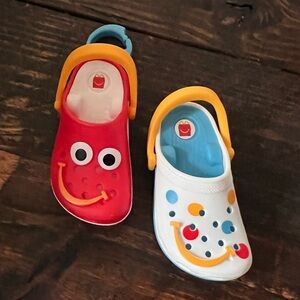 2024 McDonald's Mini Crocs 2 Keychains